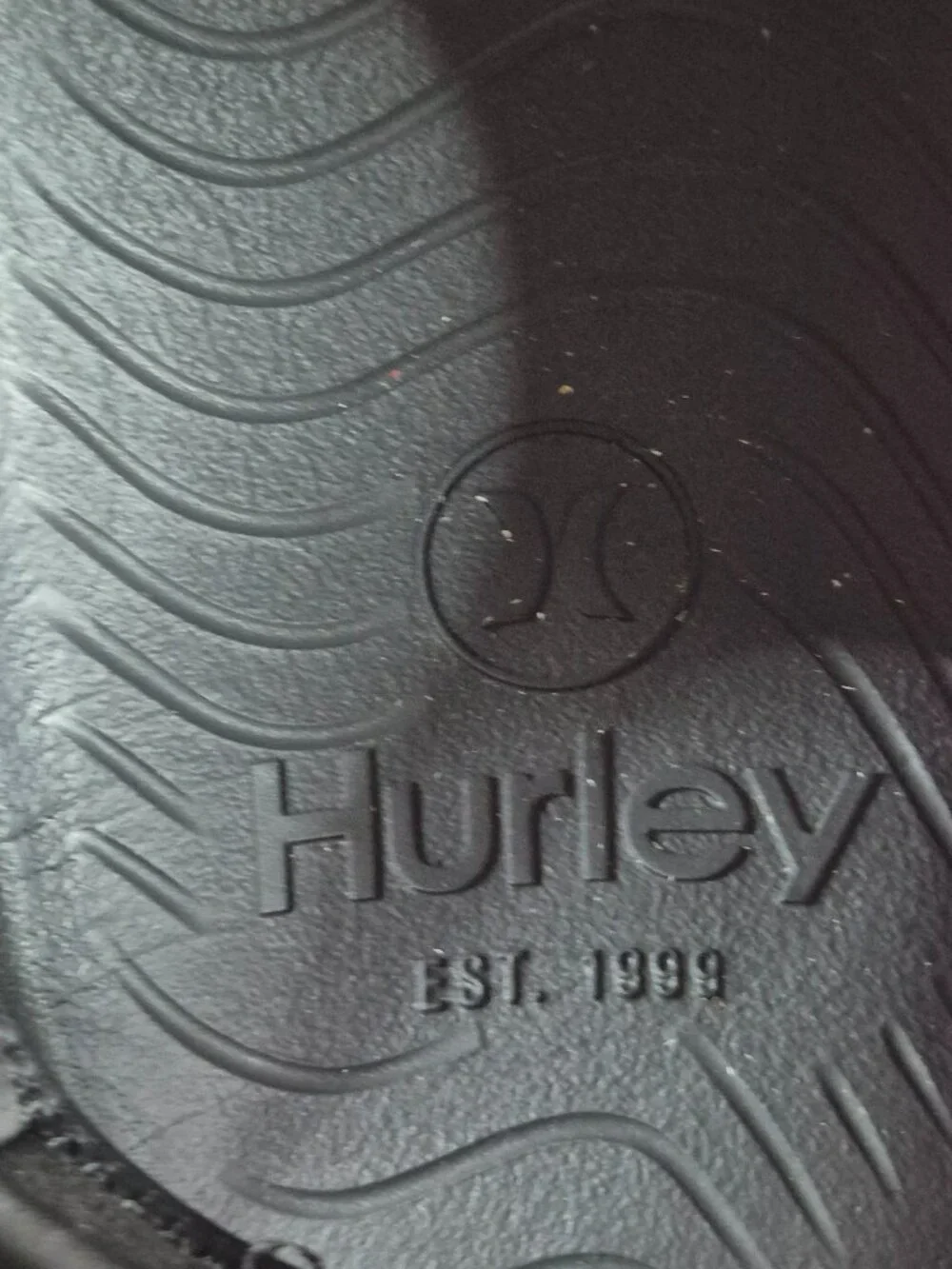 Hurley Men's Strap Sandals Adjustable Comfort Sport Back Strap Black 10, NWT